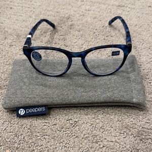 Peepers Blue Canyon Blue Light Filtering No correction Glasses, NWT